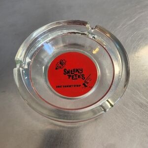 Sneaky Petes Glass Ashtray